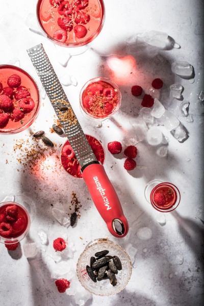 R�pe zesteur Microplane rouge grenade