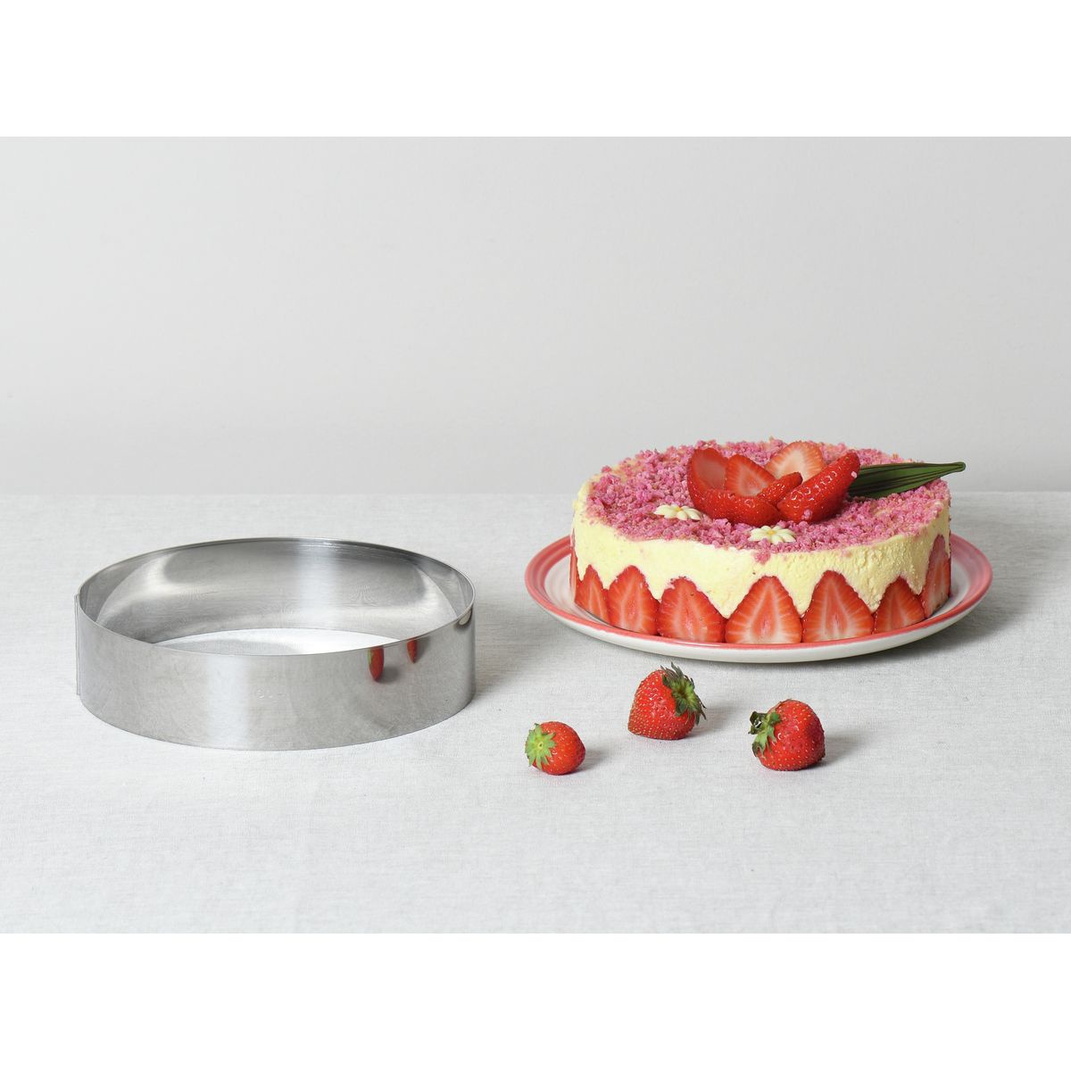 Cercle entremet inox - 20 cm