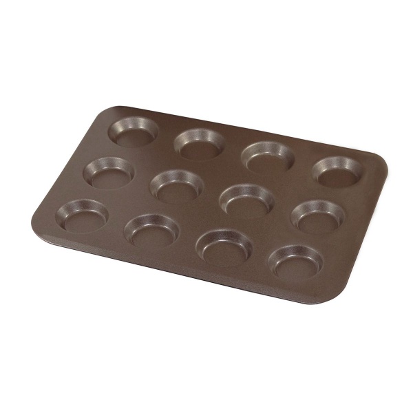 Moule 12 tartelettes anti-adh�sif