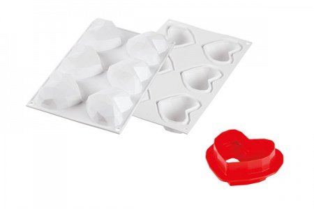 Moule en silicone Cur Origami individuel