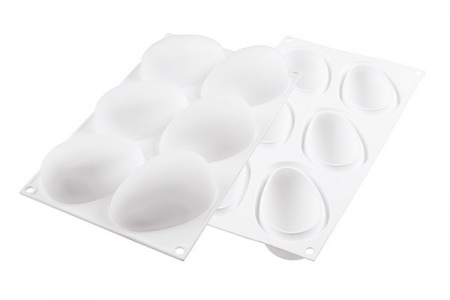Moule en silicone trompe l'oeil mangue