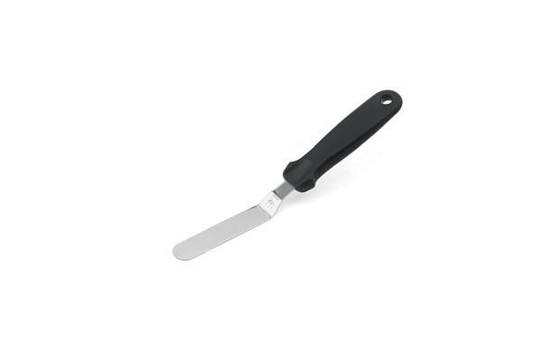 Spatule coudée en inox 20 cm