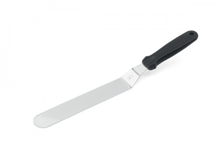 Spatule coudée en inox 33 cm