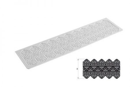 Tapis pour dentelle comestible