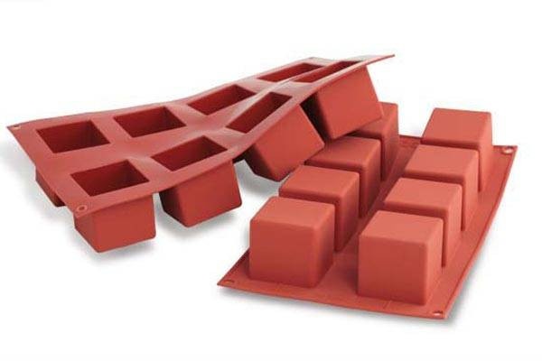 moule cubes silicone 5 cm