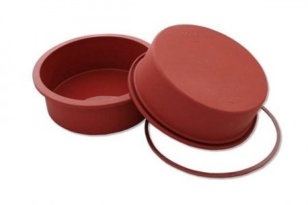 Moule à gâteau rond en silicone 18 cm