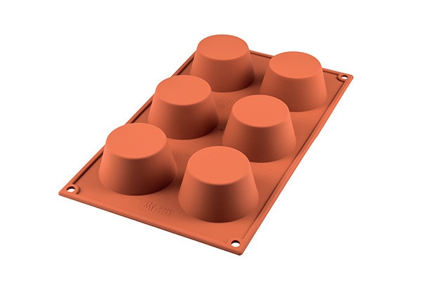 moule � muffins en silicone