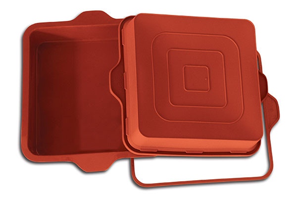 moule carr� silicone 22 cm