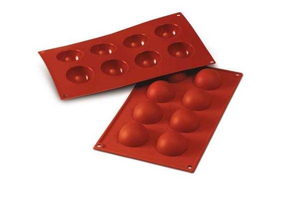 moule demi sph�re silicone 5 cm
