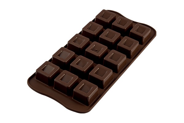 Moule � chocolat en silicone cubes