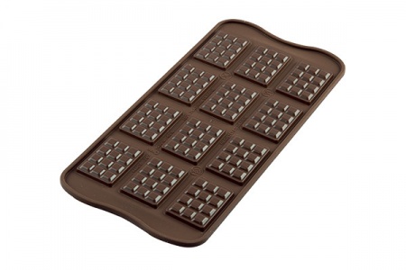 Moule à chocolat en silicone mini tablette