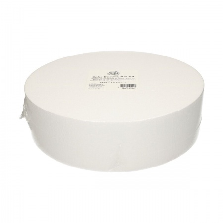 Gâteau polystyrène rond 35 cm, hauteur 10 cm