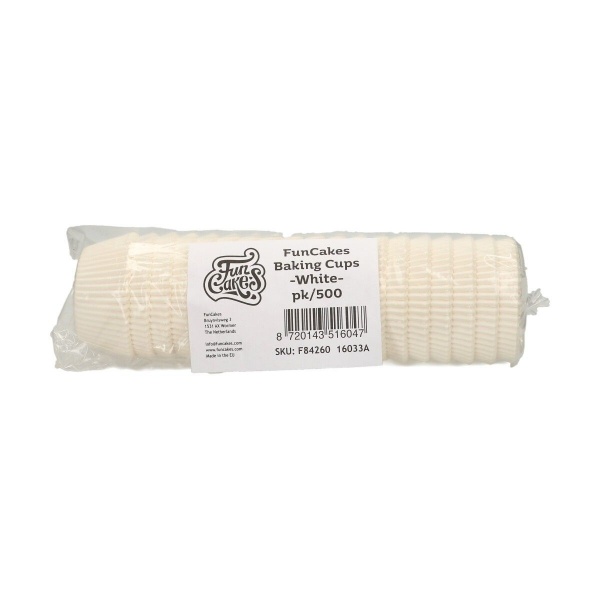 Caissettes � cupcake blanche x500