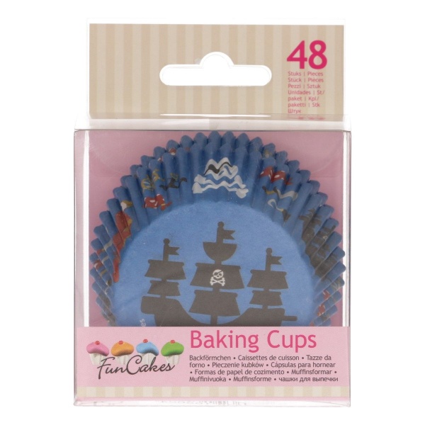 Caissettes � cupcake pirate