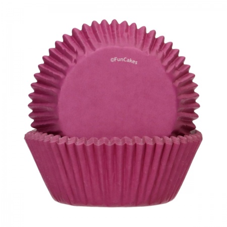 Caissettes à cupcake rose x48