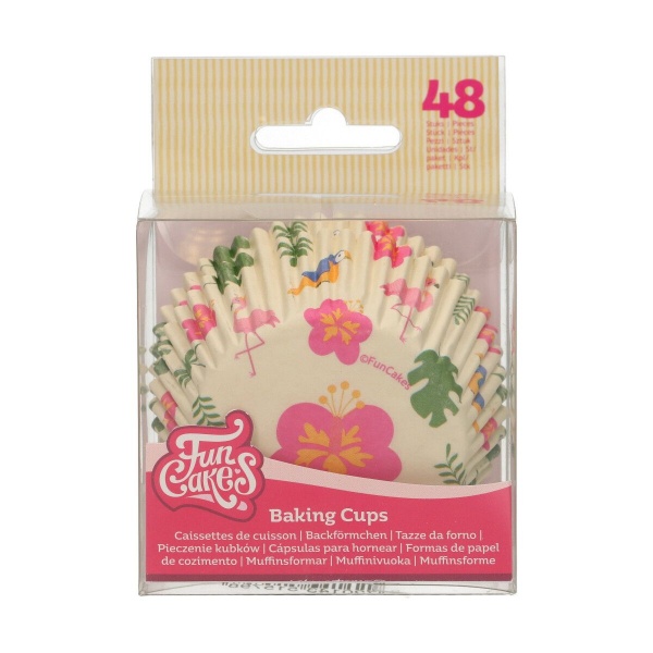 Caissettes � cupcake tropical