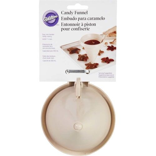Entonnoir doseur � piston en plastique