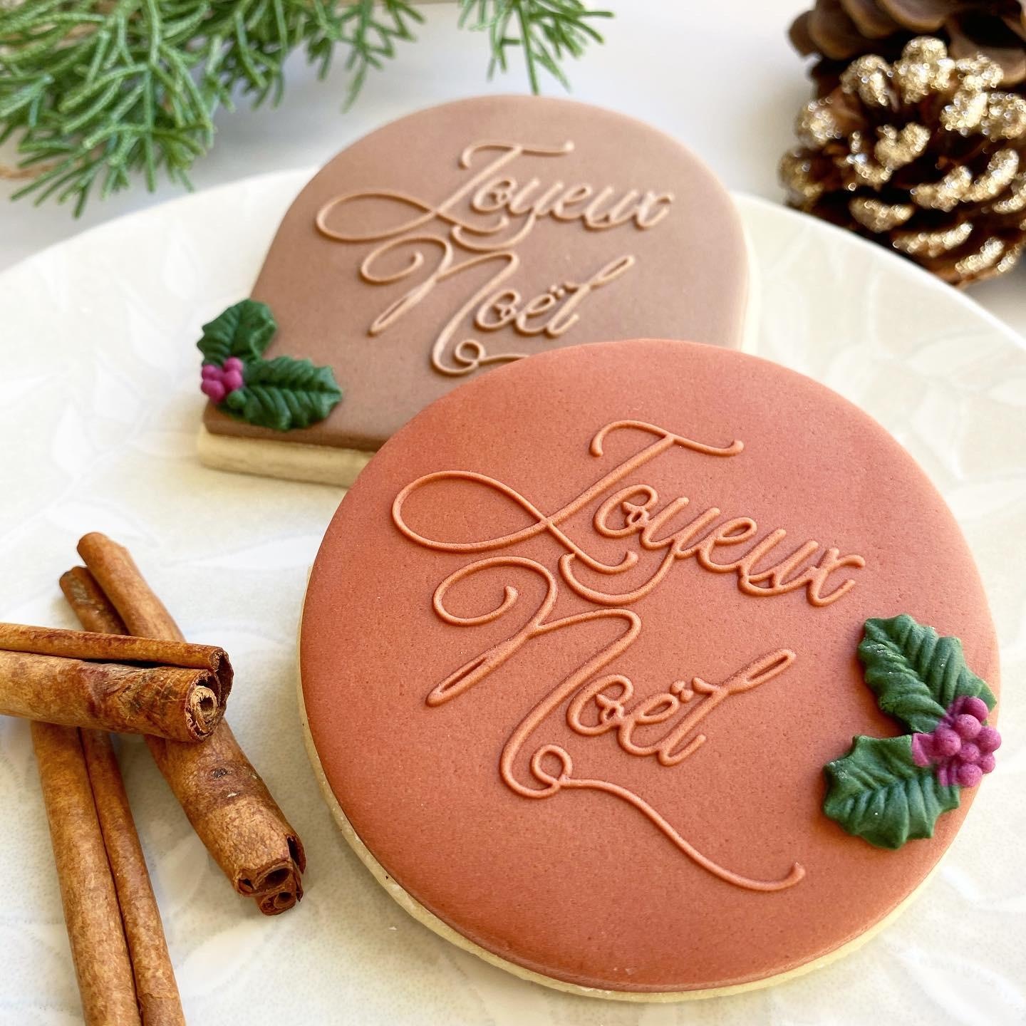 Tampon à biscuits rond ou carré