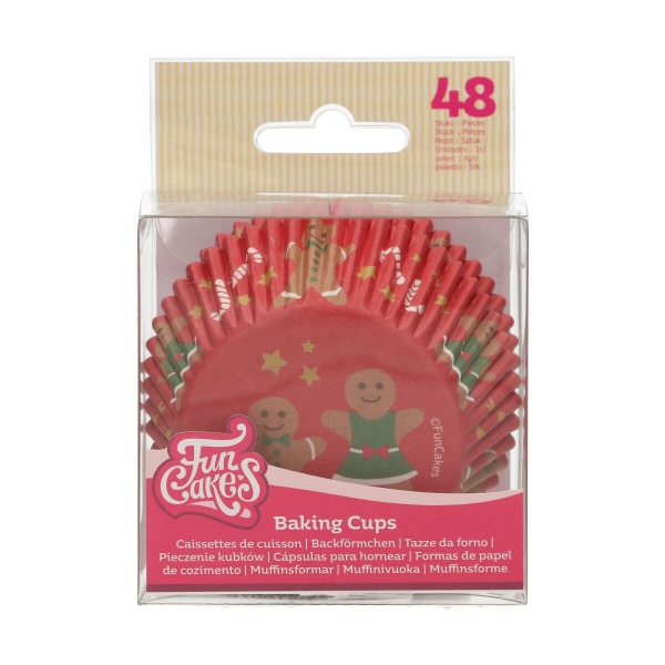 Caissettes � cupcakes No�l gingerbread