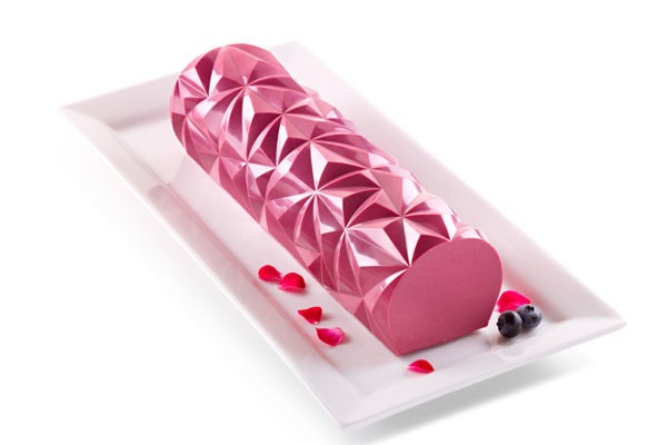 Moule � b�che diamant en silicone
