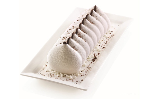 Moule Silicone Insert Bûche 25 cm Scrapcooking : achat, vente