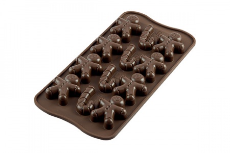 Moule à chocolat en silicone Mr Ginger