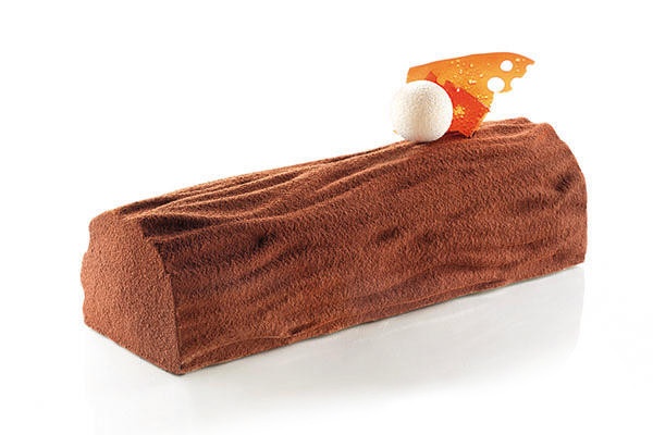 Tapis d�cor bois pour moule � b�che