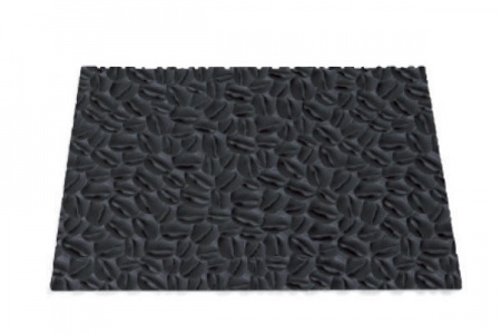 Tapis décor café pour moule à bûche