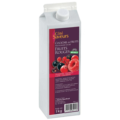 Pur�e de fruits rouges 1 kg