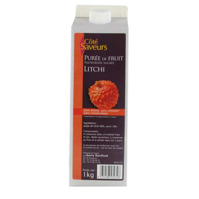 Purée de litchi 1 kg