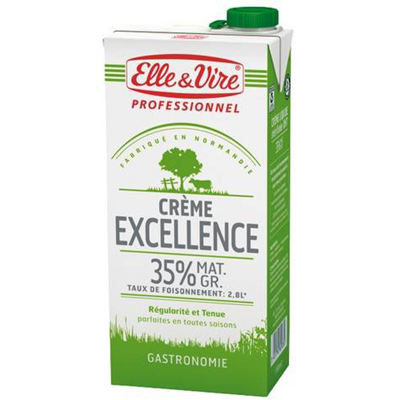 Cr�me liquide 35% mati�res grasses 1 litre