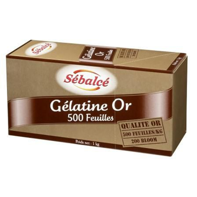 Feuille de g�latine x10 (20 g)