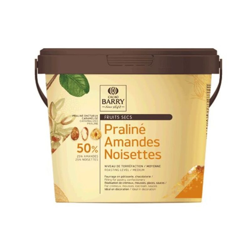 Pâte de praliné amandes-noisettes 200 g - L'Épicerie du Chef