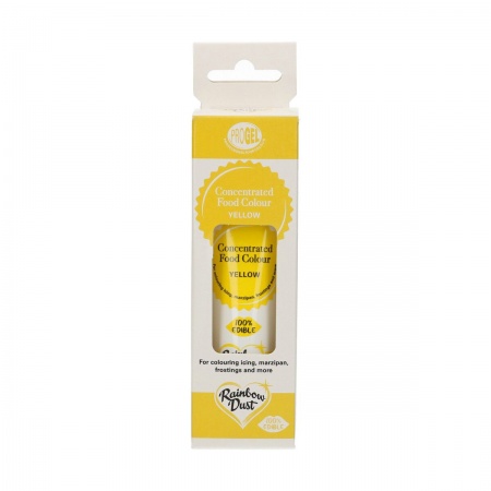 Colorant en gel Progel jaune 25 g