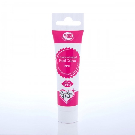 Colorant en gel Progel rose 25 g