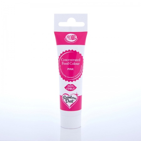 Colorant en gel Progel rose 25 g