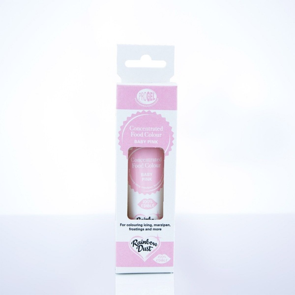 Colorant en gel Progel rose b�b� 25 g