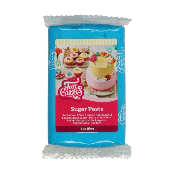 P�te � sucre bleu mer 250 g