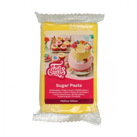 Pâte à sucre jaune 250 g