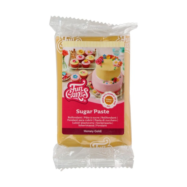 P�te � sucre jaune miel 250 g