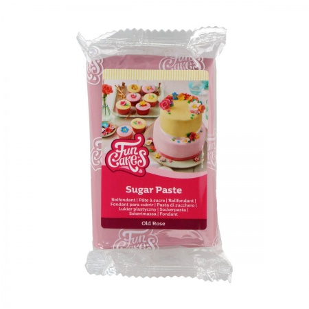 Pâte à sucre rose ancien 250 g