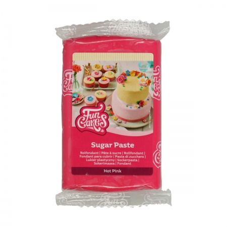 Pâte à sucre rose fuschia 250 g
