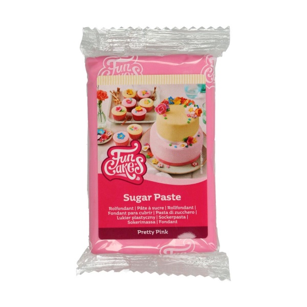 P�te � sucre rose vif 250 g