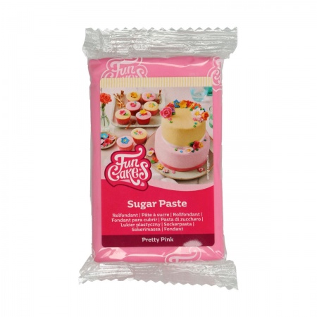 Pâte à sucre rose vif 250 g