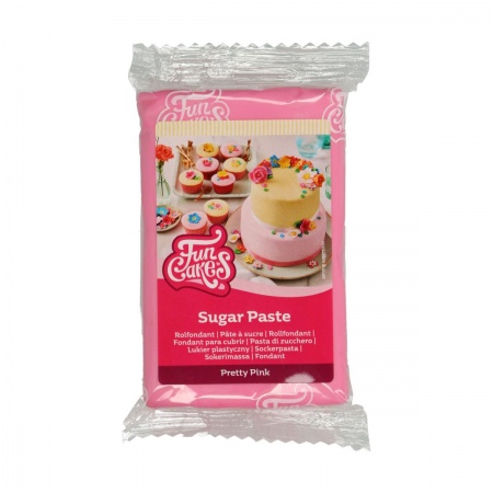 Pâte à sucre rose vif 250 g