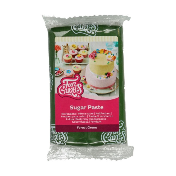P�te � sucre vert fonc� 250 g