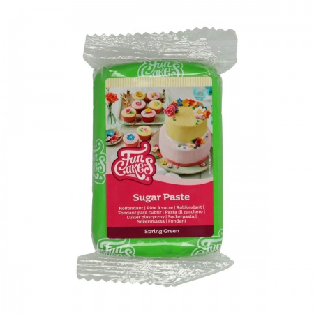 Pâte à sucre vert herbe 250 g