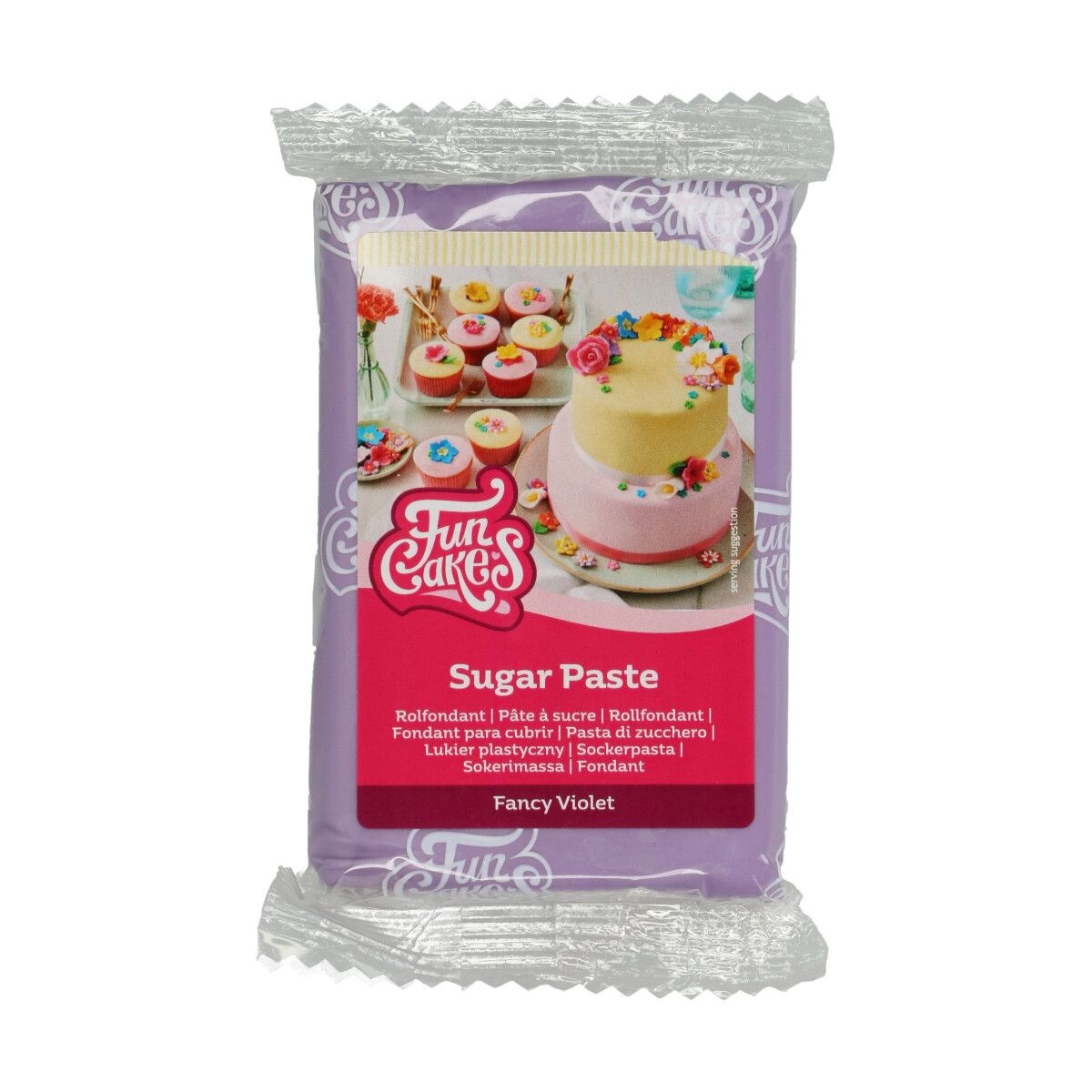 Pâte à sucre violet parme 250 g