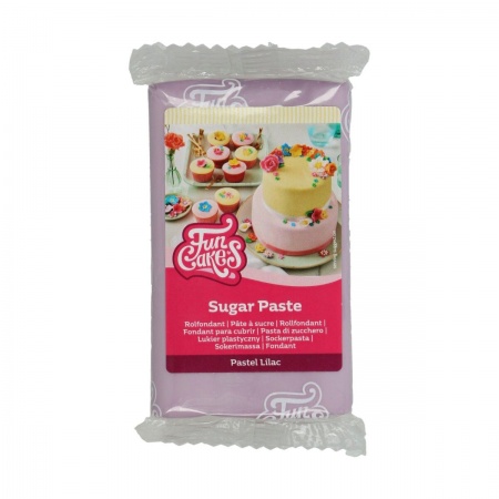 Pâte à sucre violet pastel lilas 250 g