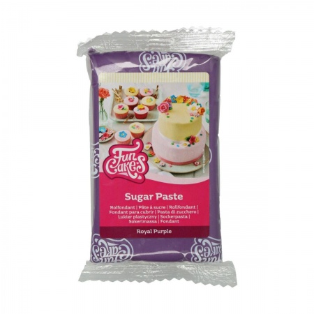 Pâte à sucre violet royal 250 g